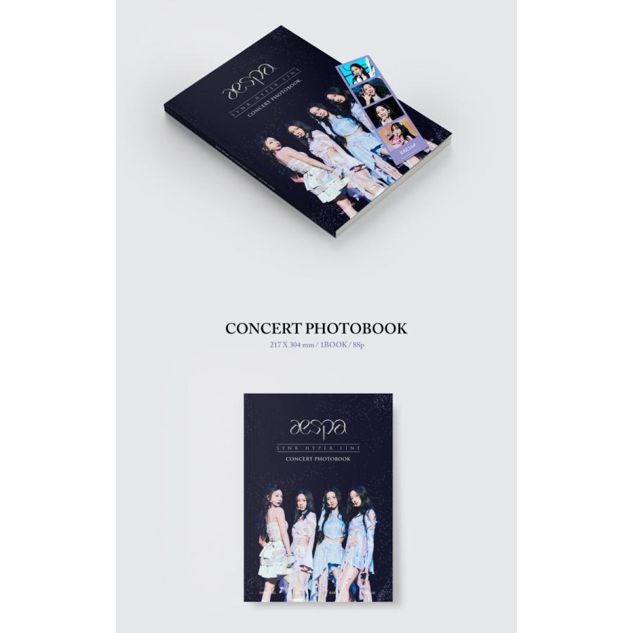 aespa 公式グッズ 1st Concert 'SYNK : HYPER LINE' PHOTOBOOK フォト