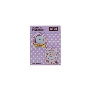 BTS 防弾少年団 BT21 公式グッズ アクリル ピンバッジ ACRYLIC