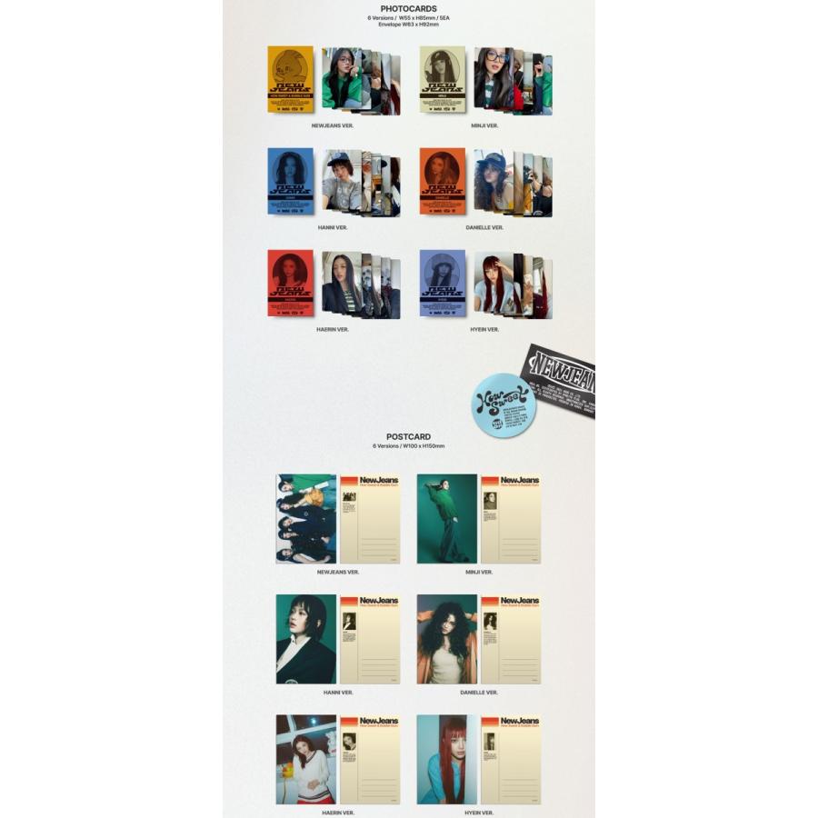 メンバー選択可] NewJeans 公式グッズ How Sweet / DOUBLE SINGLE