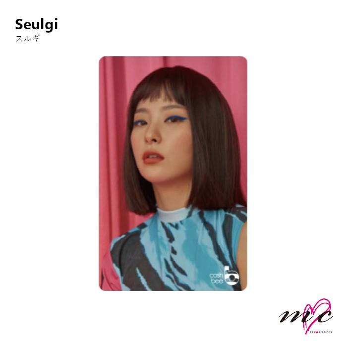 RED VELVET 公式グッズ cashbee 交通カード レドベル韓国地下鉄用IC