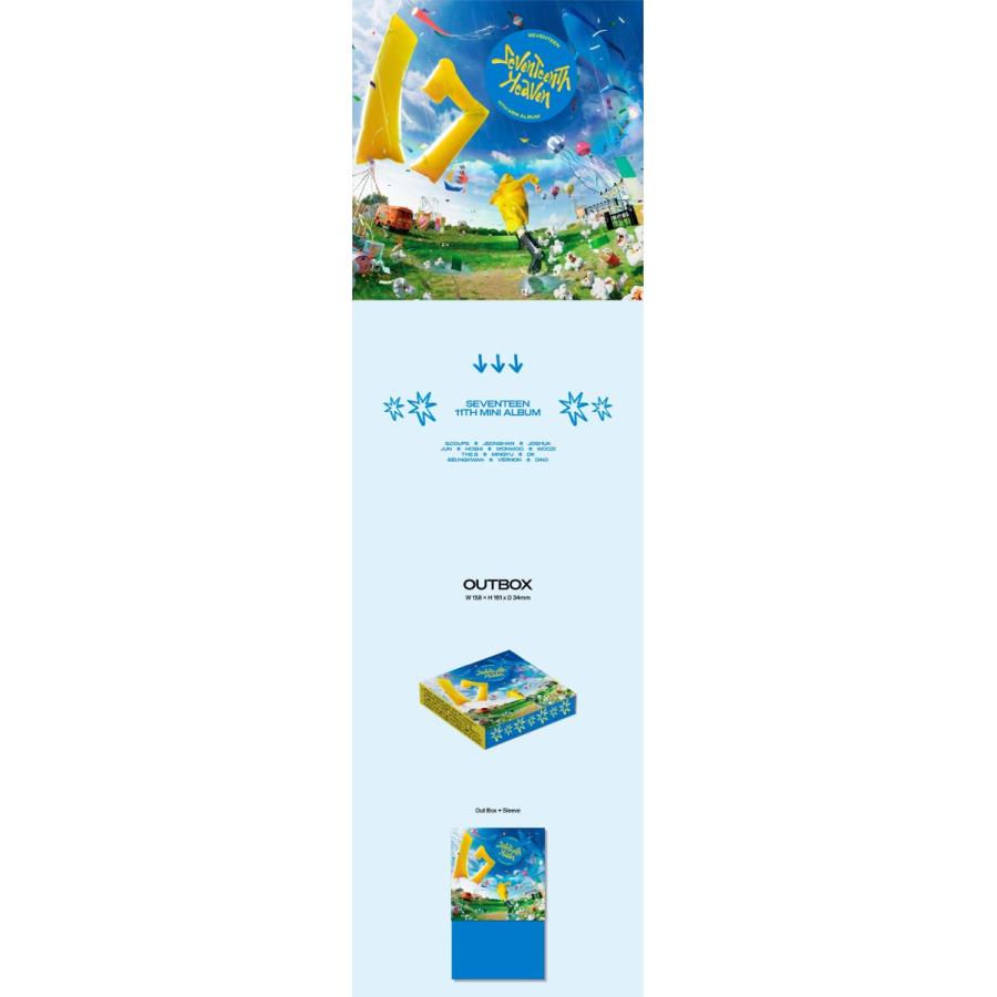 メンバー選択可] SEVENTEEN 公式グッズ HEAVEN 11TH MINI ALBUM CARAT