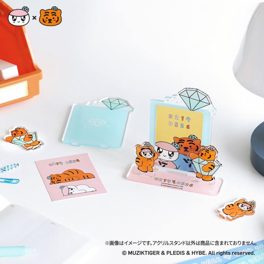 SEVENTEEN 公式グッズ BONGBONGEE x MUZIK TIGER ACRYLIC STAND