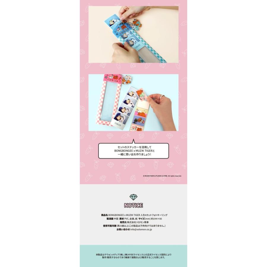 SEVENTEEN 公式グッズ BONGBONGEE x MUZIK TIGER 4カットフォト