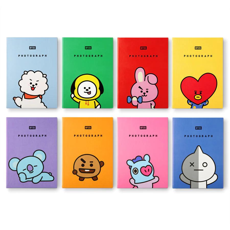 BTS 公式グッズ BT21 PHOTO GRAPH フォトグラフ アルバム K-POP 韓国