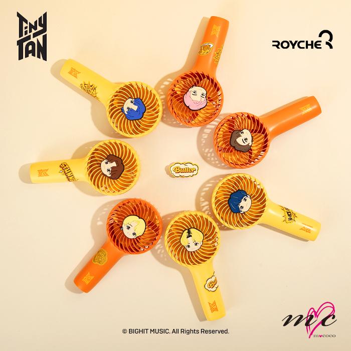 BTS 防弾少年団 公式グッズ TinyTAN Butter MINI HANDY FAN 扇風機