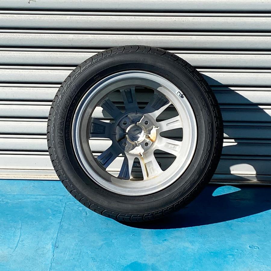 スズキ エブリィワゴン DA17W 純正タイヤ ホイール 14インチ 新車外し