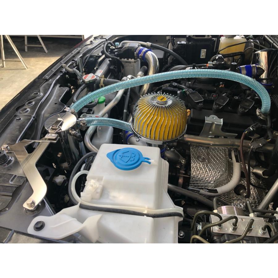 ジムニー JB64 オイルキャッチタンク 社外エアクリ用 : メタルワークス