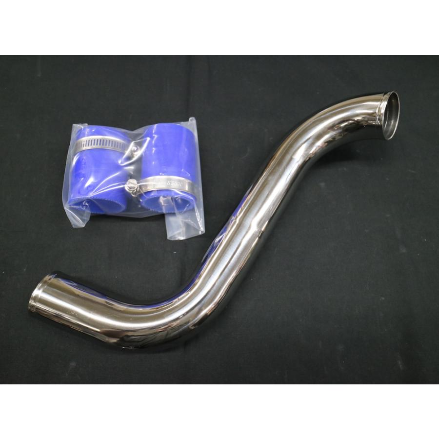 ジムニー JB64 インテークパイプ ステンレス スロットル側 : メタル