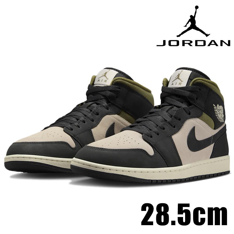 エア ジョーダン 1 NIKE AIR JORDAN MID HV4091 102 メンズ オリーブ
