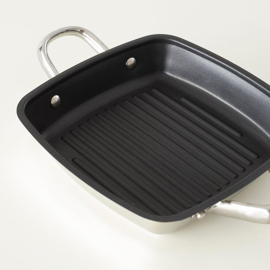 MEYER（マイヤー） スクエアグリルパン 24cm RED [ IH/ガス対応