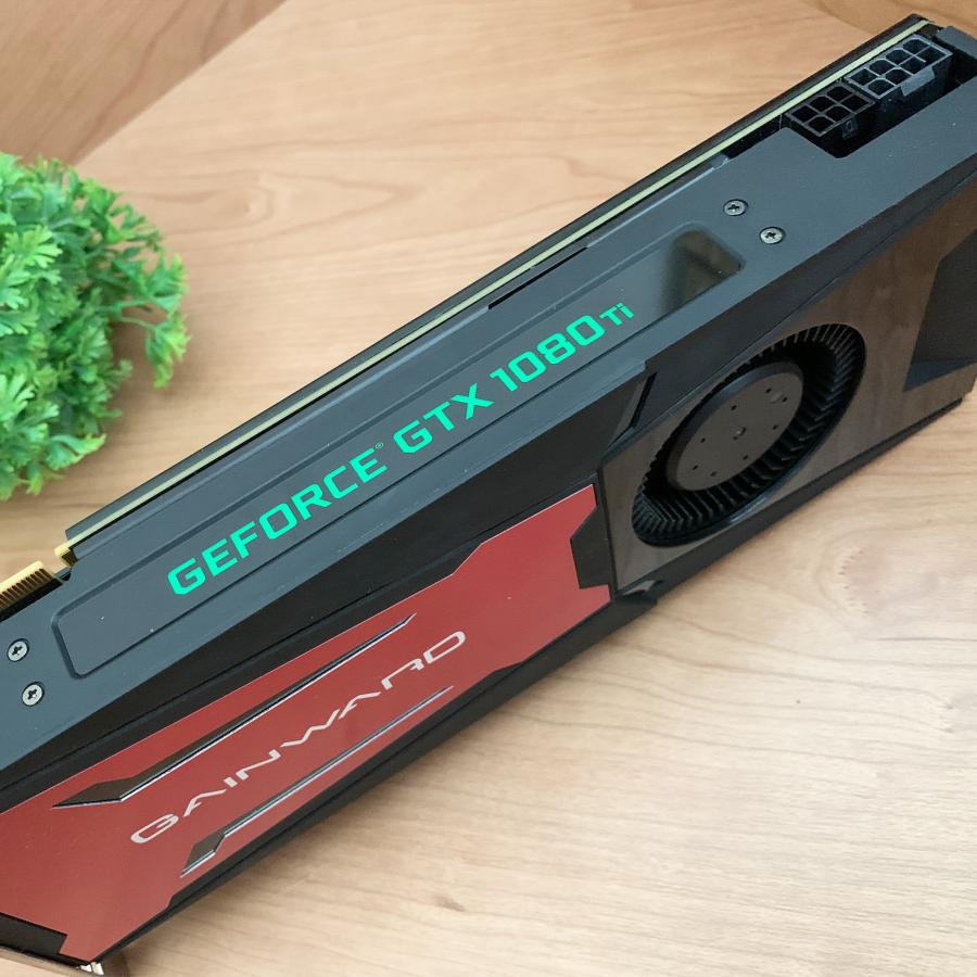 中古】 Gainward GEFORCE GTX1080Ti 11GB グラフィックボード 動作確認