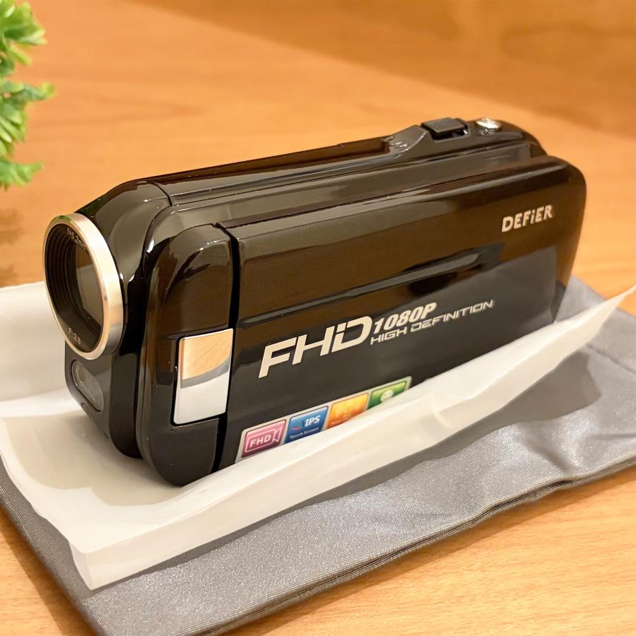 DEFiER FULL HD デジタルムービーカメラ ビデオカメラ 800万画素 CMOS
