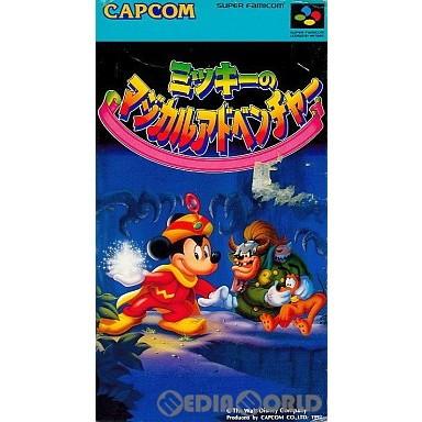 カプコン（CAPCOM） 『中古即納』{箱説明書なし}{SFC} ミッキーの
