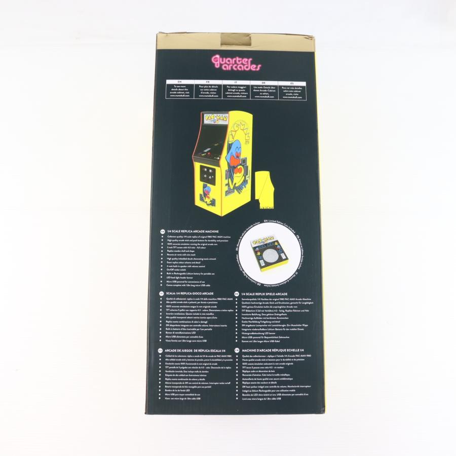 中古即納』{ETC} Official Pac-Man Quarter Size Arcade Cabinet