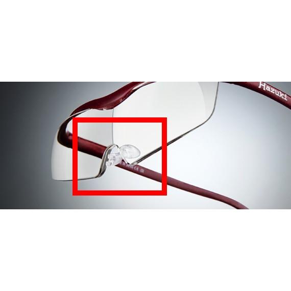 純正HAZUKI ハズキルーペ交換用鼻パット 現行ハズキラージ、コンパクト