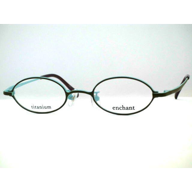 日本製 小さめオーバル強度近視メガネ 小さいオーバル型フレーム 強度