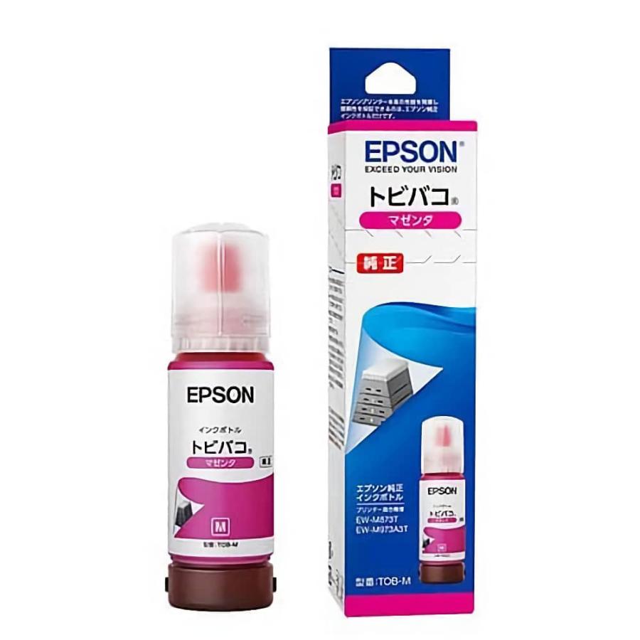 純正品 6色セット】EPSON エプソン インクボトル (トビバコ) TOB 6色