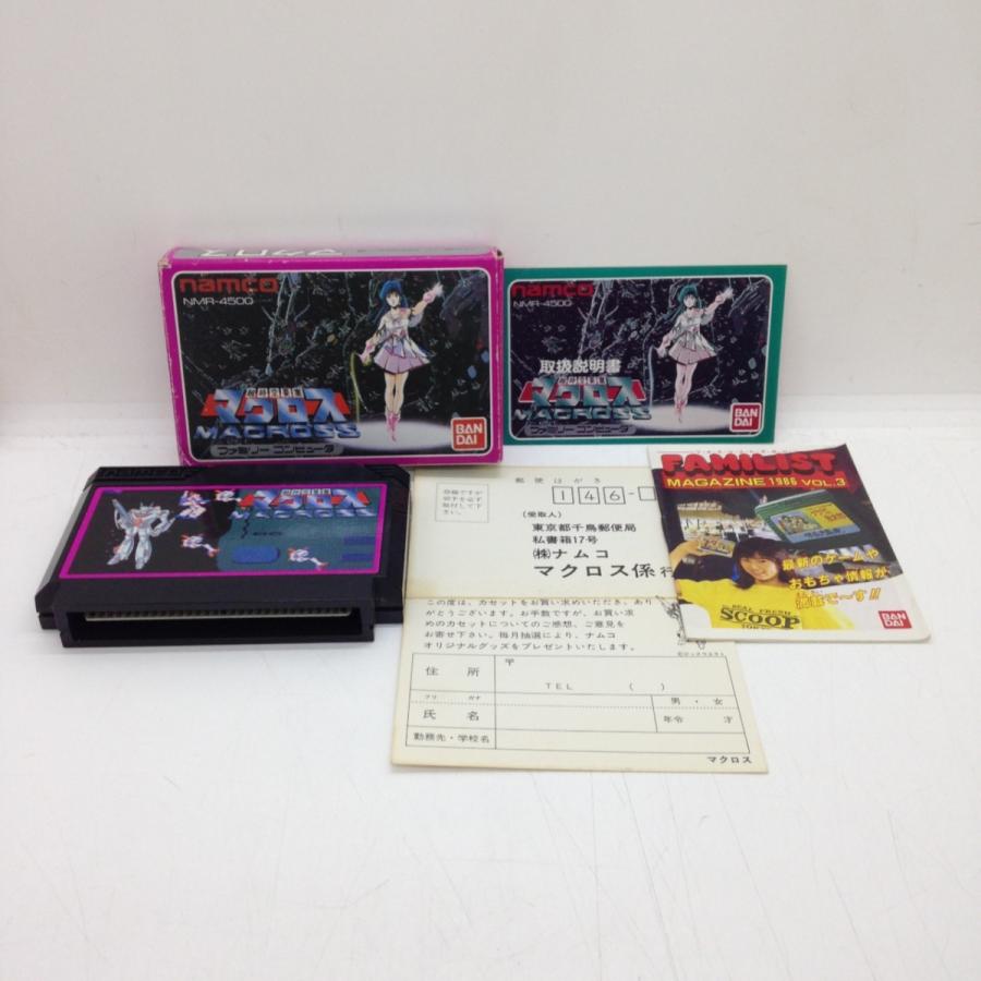 超時空要塞 マクロス/ファミコン(FC)/箱・説明書あり : MEIKOYA - 通販