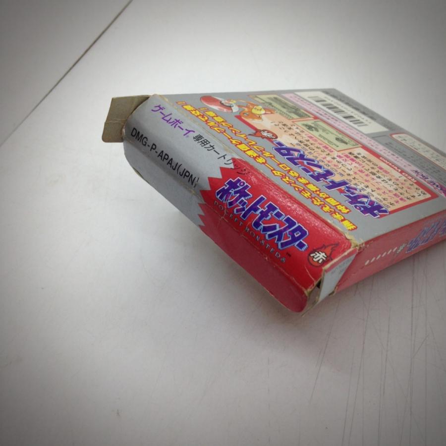 ポケットモンスター赤 マップ同梱/ゲームボーイ(GB)/中古/箱・説明書