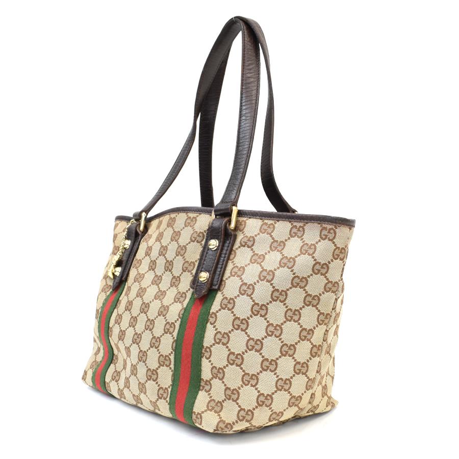 GUCCI（グッチ） ミニトートバッグ 137396 GGキャンバス シェリー