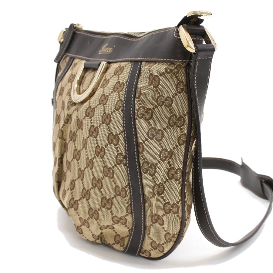 GGキャンバス グッチ アビー クロスボディ ショルダーバッグ 203257
