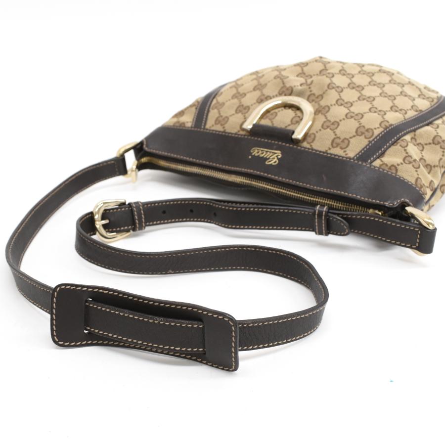 GGキャンバス グッチ アビー クロスボディ ショルダーバッグ 203257