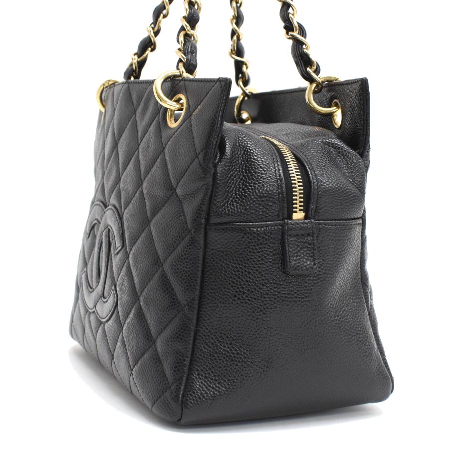 キャビアスキン シャネル PTT プチタイムレストート バッグ A18004