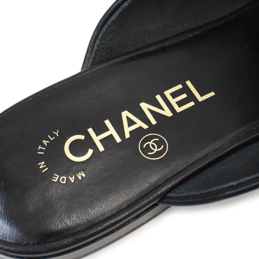 CHANEL（シャネル） ミュール サンダル G35798 ココマーク レザー