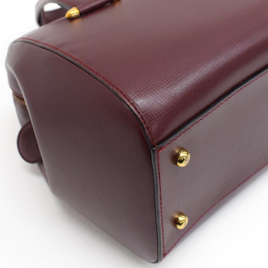 MUST DE CARTIER 新品同様 カルティエ ハンドバッグ マストライン