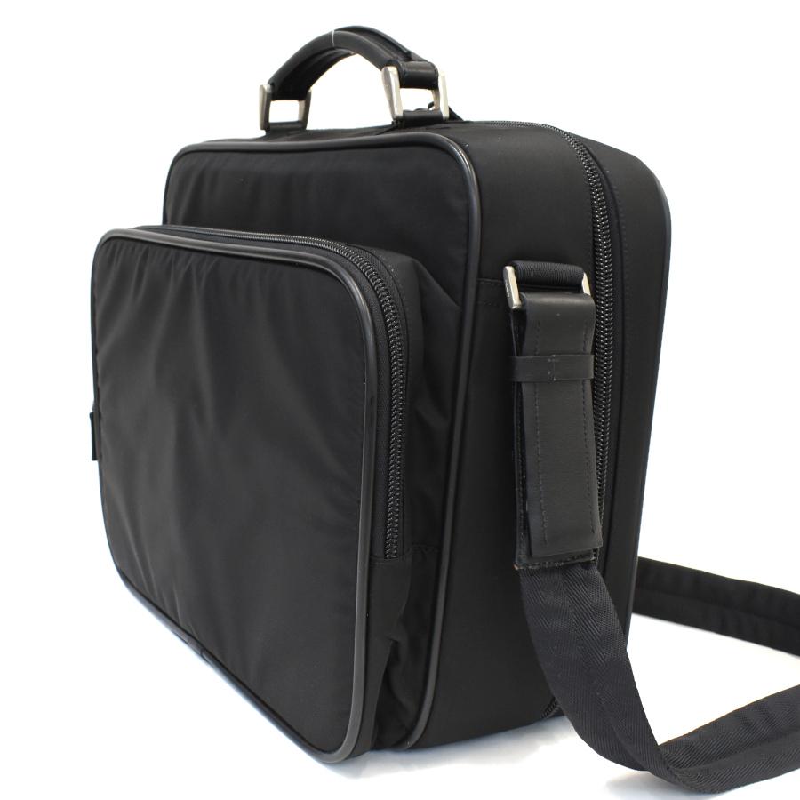 PRADA（プラダ） ビジネスバッグ 2way ショルダーバッグ ナイロン ネロ