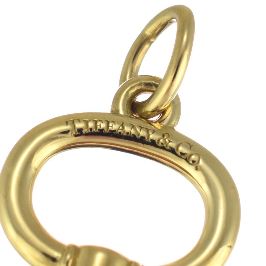 TIFFANY&Co.（ティファニー） 新品同様 オーバル キー ペンダント