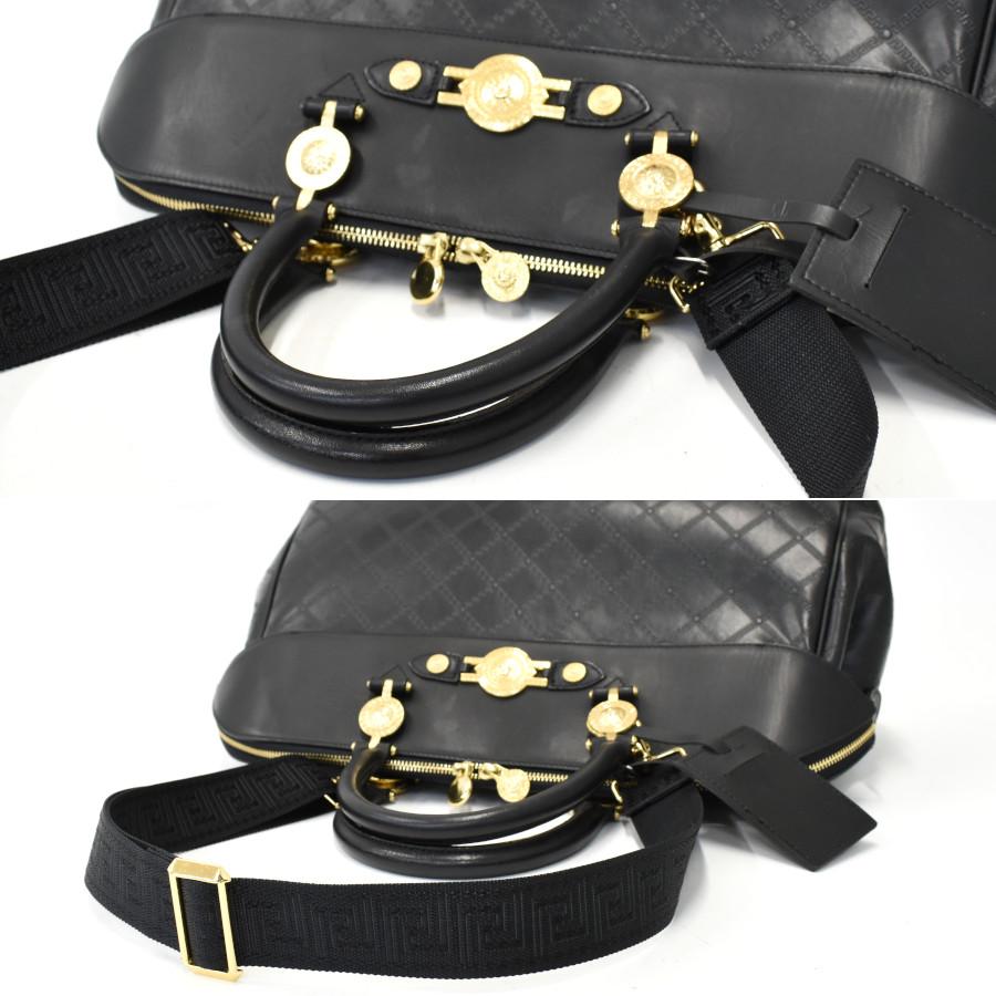 GIANNI VERSACE ジャンニヴェルサーチ ボストンバッグ 2way