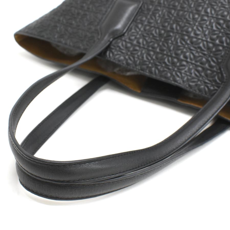 LOEWE（ロエベ） リピート アナグラム ショッパー トートバッグ レザー