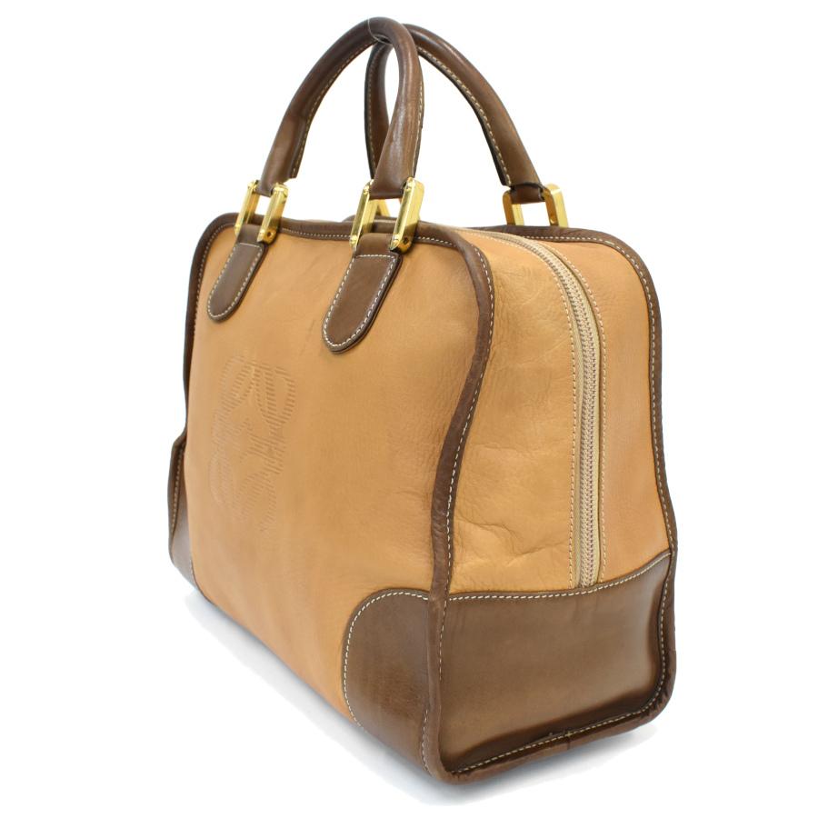 Amazona（LOEWE） ロエベ アマソナ32 ハンドバッグ アナグラム レザー