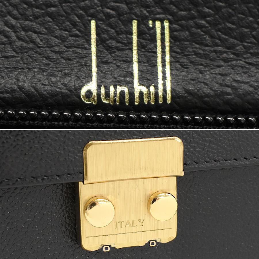 dunhill（ダンヒル） セカンドバッグ クラッチバッグ レザー ブラック
