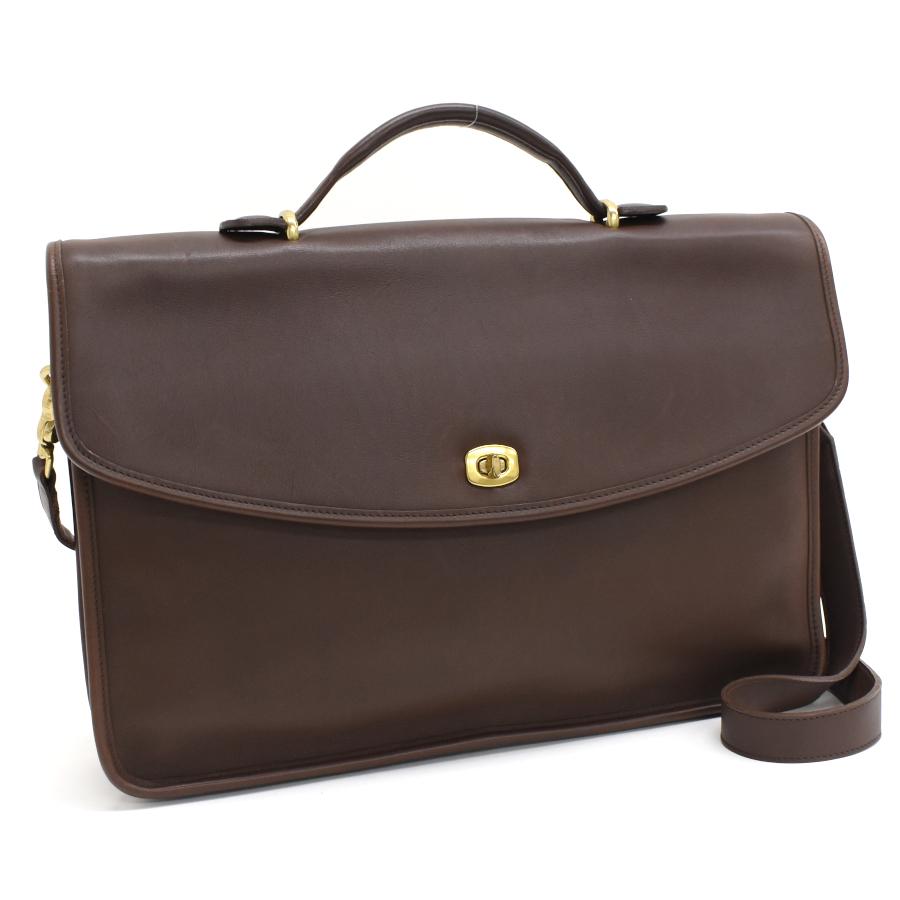 COACH（コーチ） ビジネスバッグ ブリーフケース 5265 レザー ブラウン