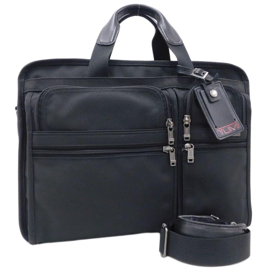 ✨極美品✨ TUMI 26071D4 ビジネス ショルダーバッグ ブラック ✨極美
