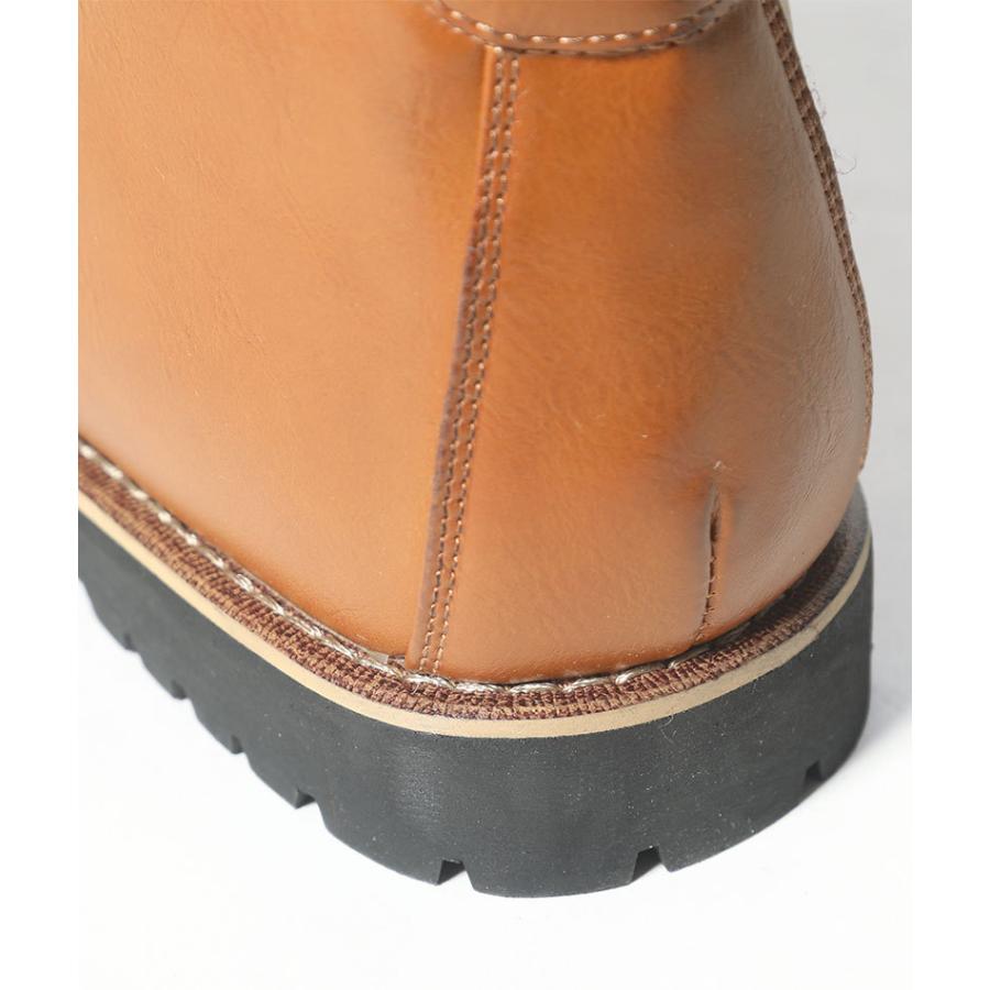 ワークブーツ サイドジップ スウェードブーツ ブーツ メンズ デニムに