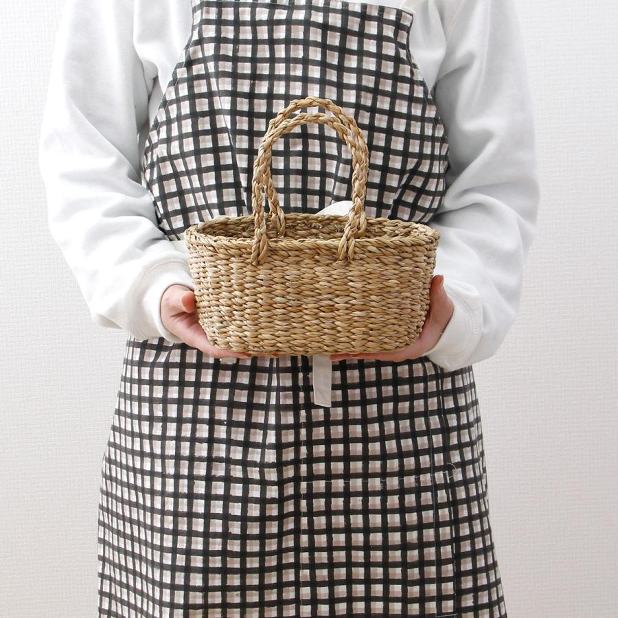 ホグラ ミニかごバッグ 舟形 M メルカド バッグ ミニ mini ミニトート