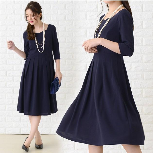 Lace Ladies（レースレディース） ワンピース 膝丈ワンピース ブラック