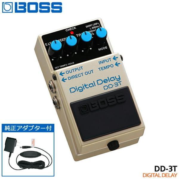 BOSS（ボス） デジタルディレイ DD-3T 純正ACアダプター付