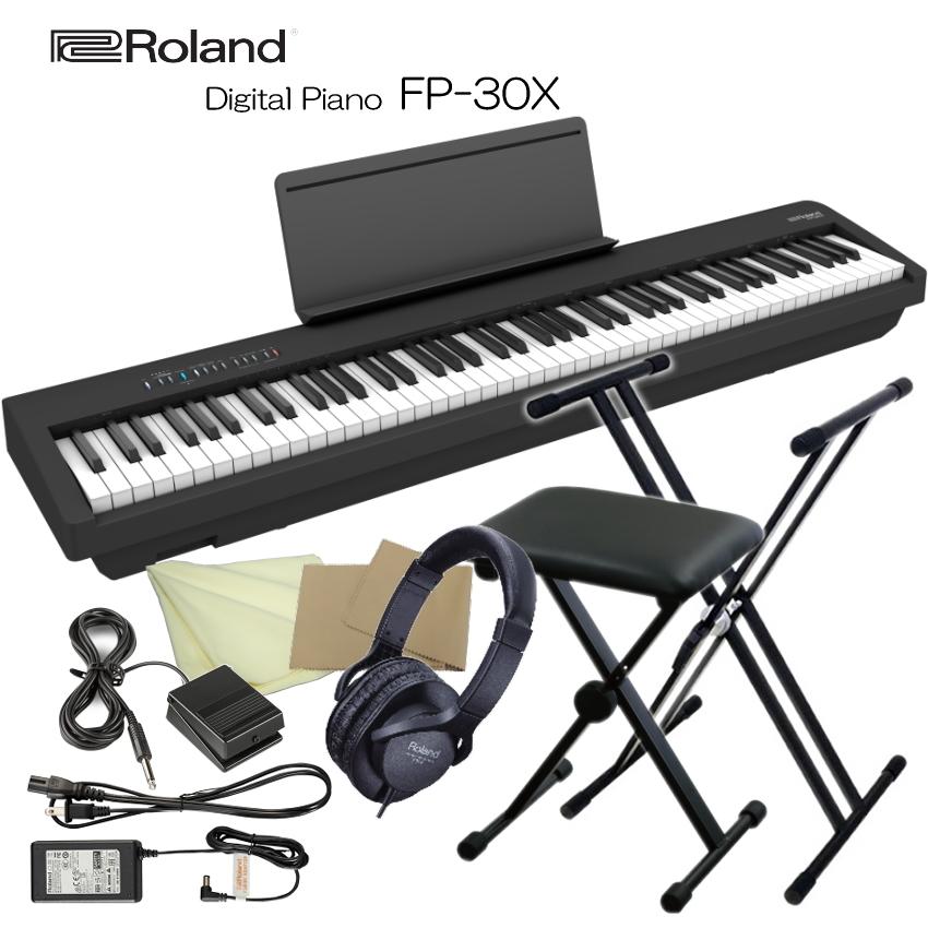 ローランド（Roland） 電子ピアノ FP-30X ブラック Roland 88鍵
