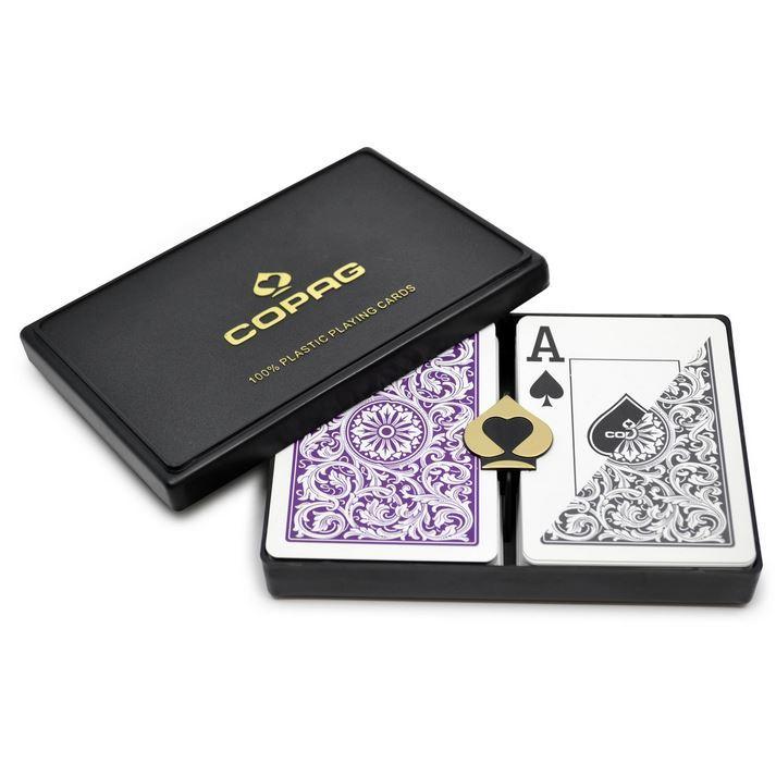 COPAG（コパッグ） プラスティックトランプ パープル＆グレイ ジャンボ