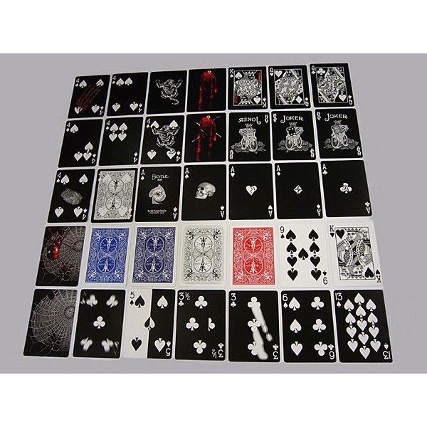 トランプ バイスクル(BICYCLE) ブラックタイガーガフデック 手品