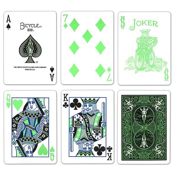 トランプ バイスクルブラックシリーズ BICYCLE BLACK PINK BLUE GREEN