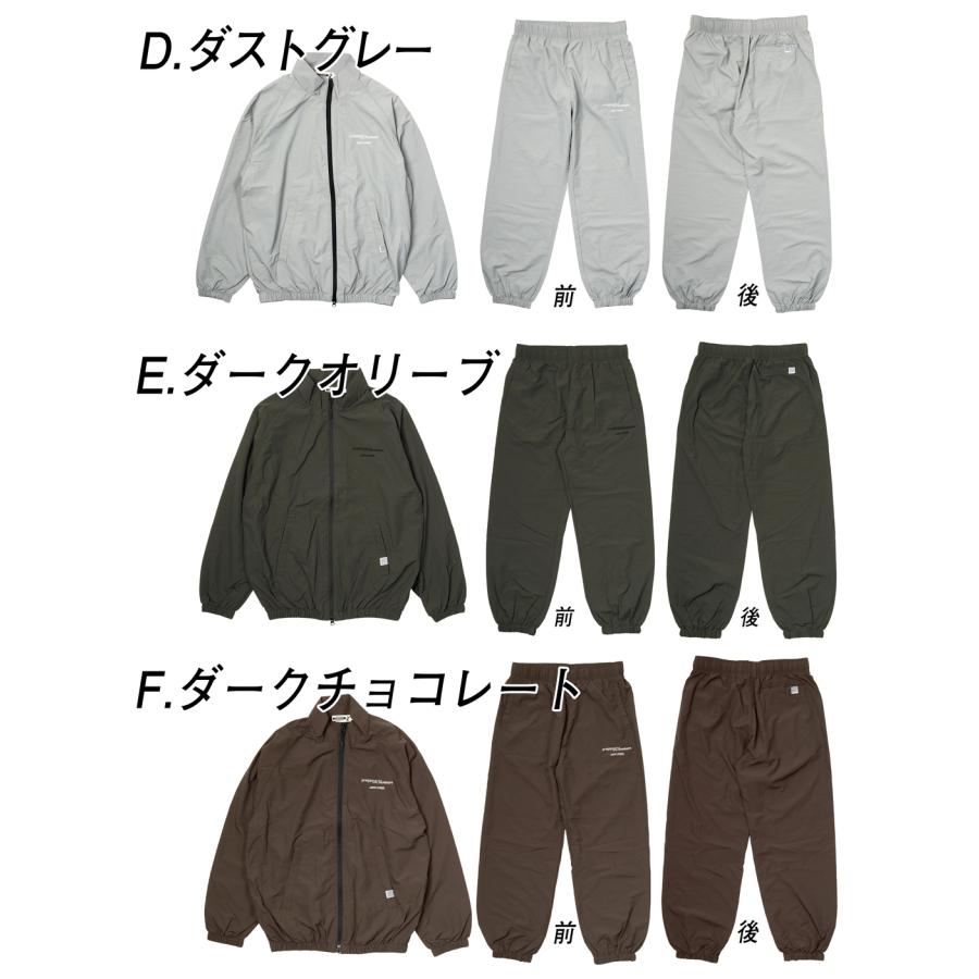 CAMPFREE ナイロンジャケット トラックスーツ 上下 メンズ レディース