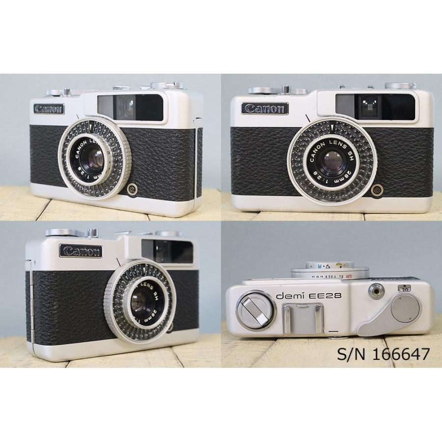 中古】【保証付 】 キヤノン Canon demi EE28 S/N 166647（ケース