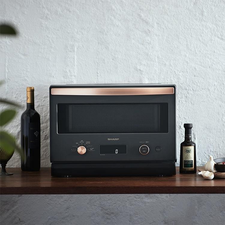 SHARP（シャープ） オーブンレンジ 18L 1段調理 RE-SD18A-B ブラック