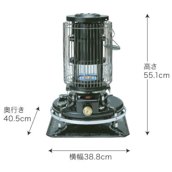 よ*ぺ様 Aladdin ストーブ BF3912 ブラック ストーブガード付き