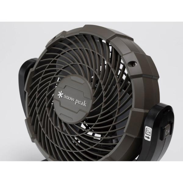 snow peak（スノーピーク） フィールドファン バッテリー・充電器付き